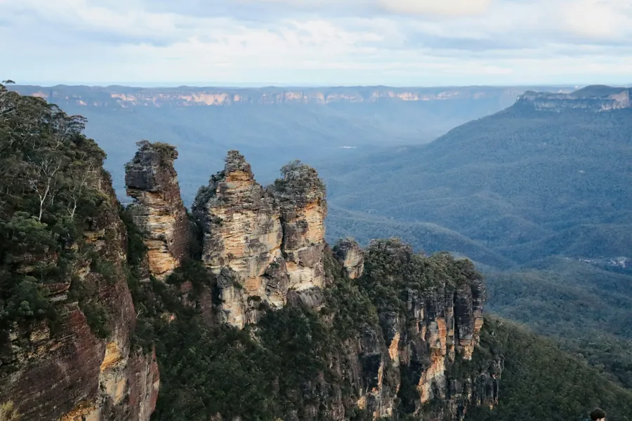 The Three Sisters above the Jamison Valley at Katoomba